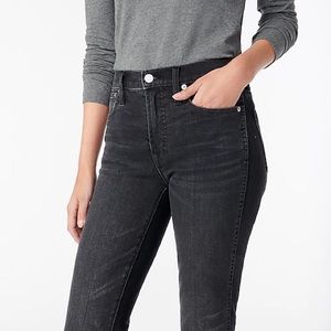 9" Vintage straight jean in charcoal wash